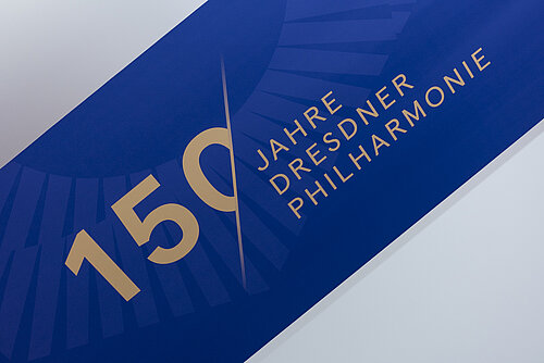 Banner 150 Jahre Dresdner Philharmonie